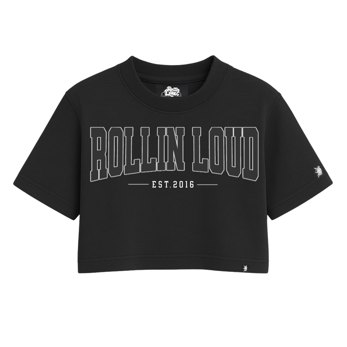 Est. Loud - Womens Crop Tee