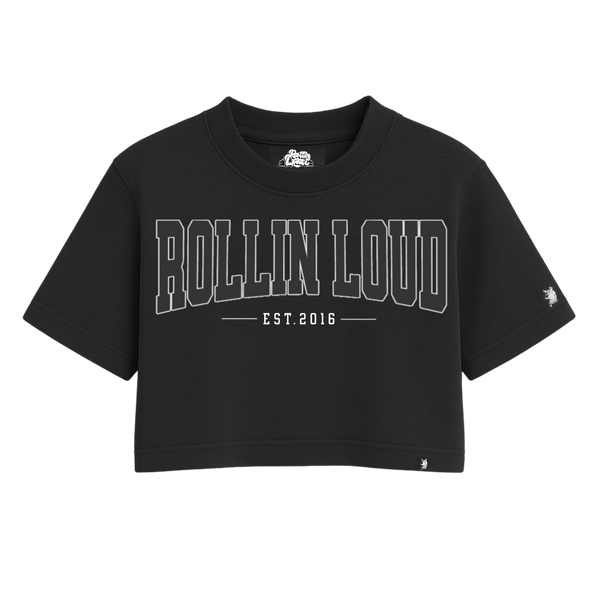 Est. Loud - Womens Crop Tee