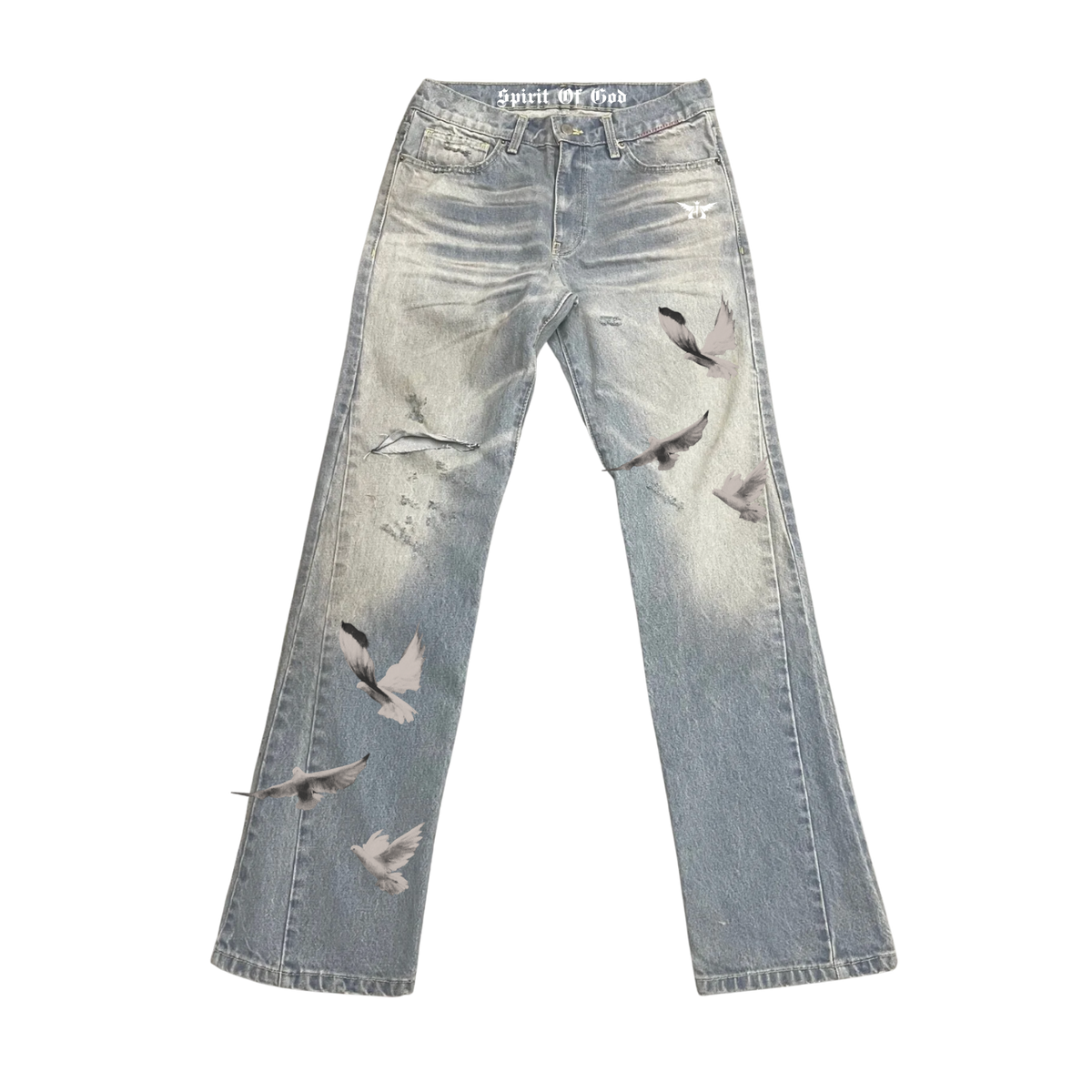 Adove Classic Bootleg Denim Pants