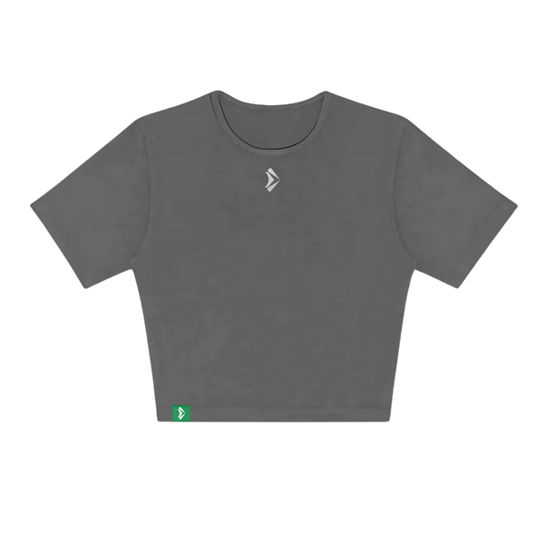 MNUL CTN SPNDX Garment Dyed Crop Top