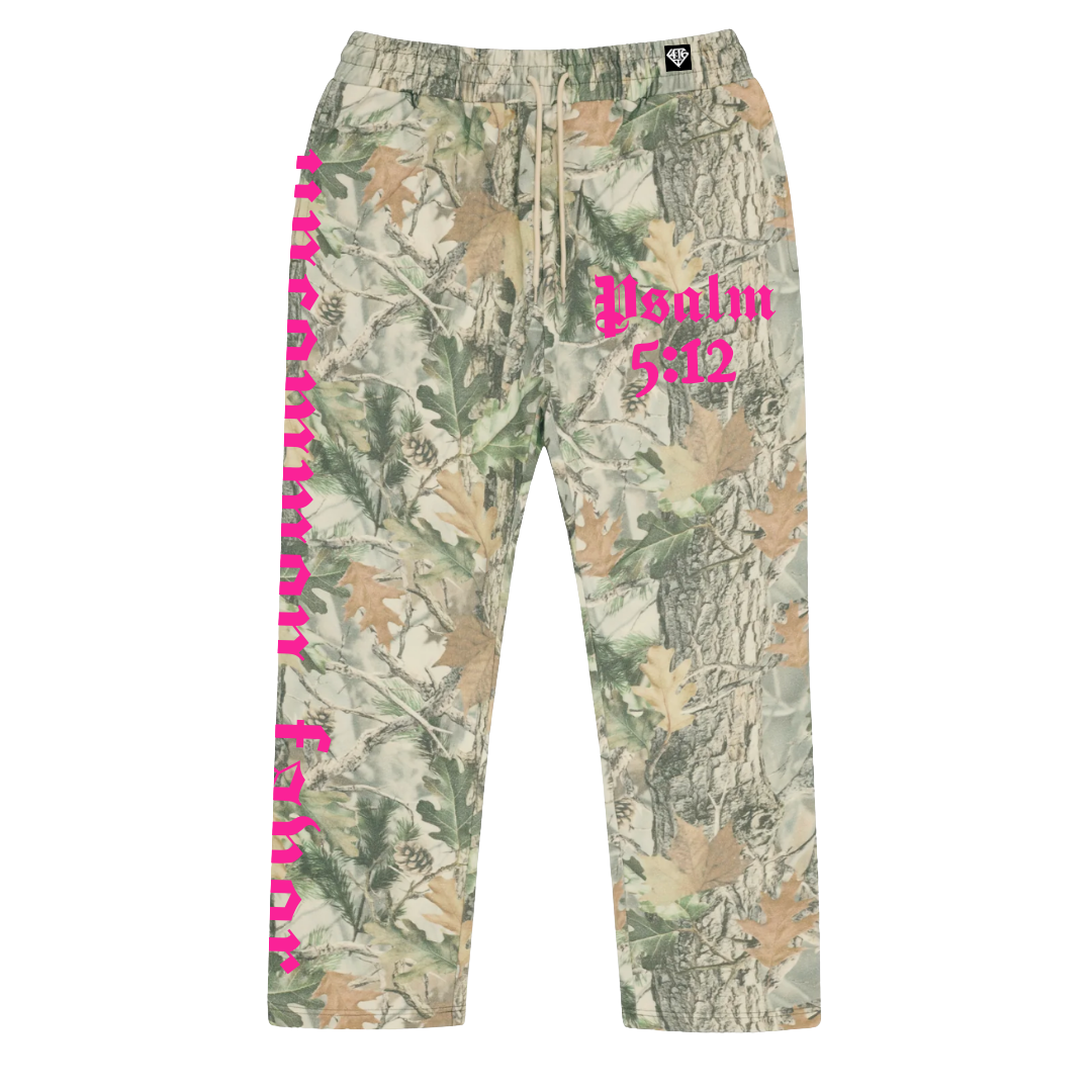 4:16 Walk By Faith Forest Camo Sweats