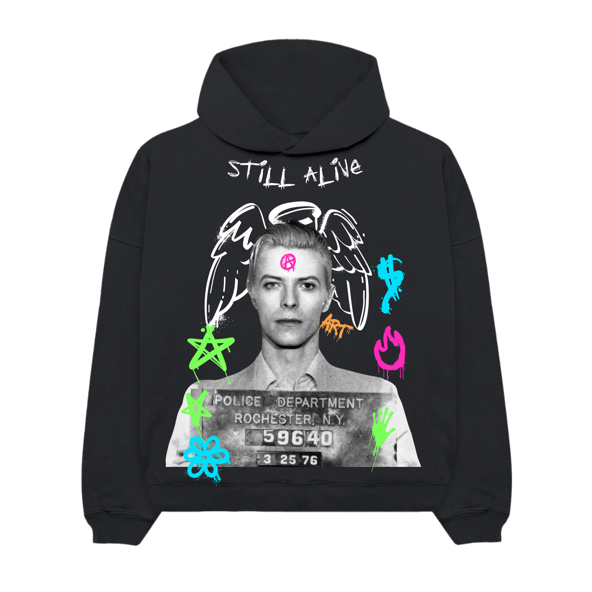 Still Alive - Bowie Ultra Luxury Heavy Hoodie