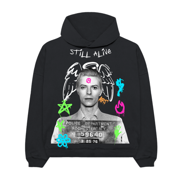 Still Alive - Bowie Ultra Luxury Heavy Hoodie