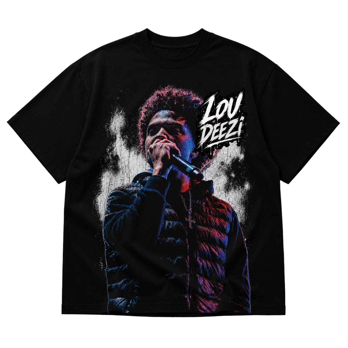 Lou Deezi Mic Portrait Tee