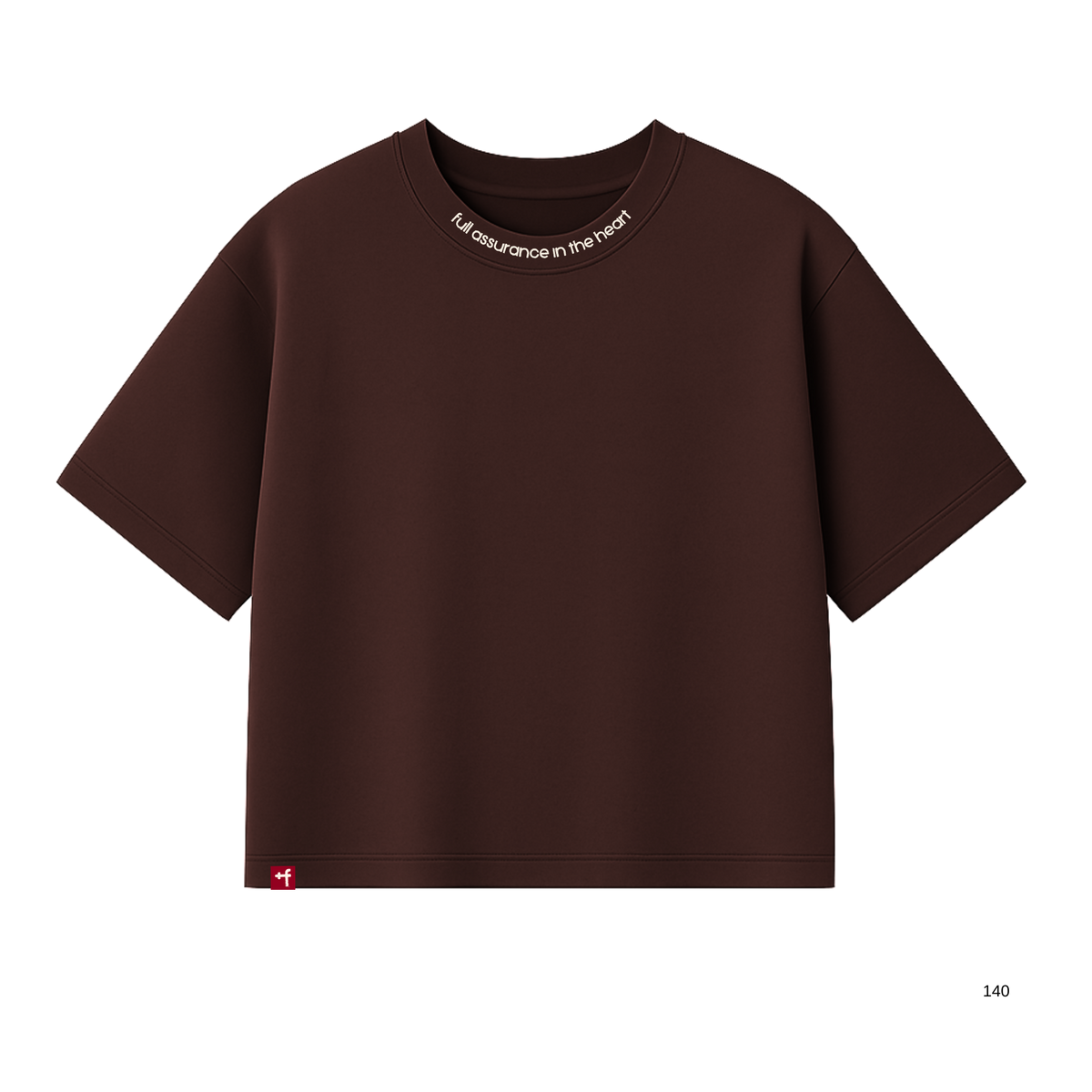 Full Assurance In The Heart Boxy Crop T-Shirt
