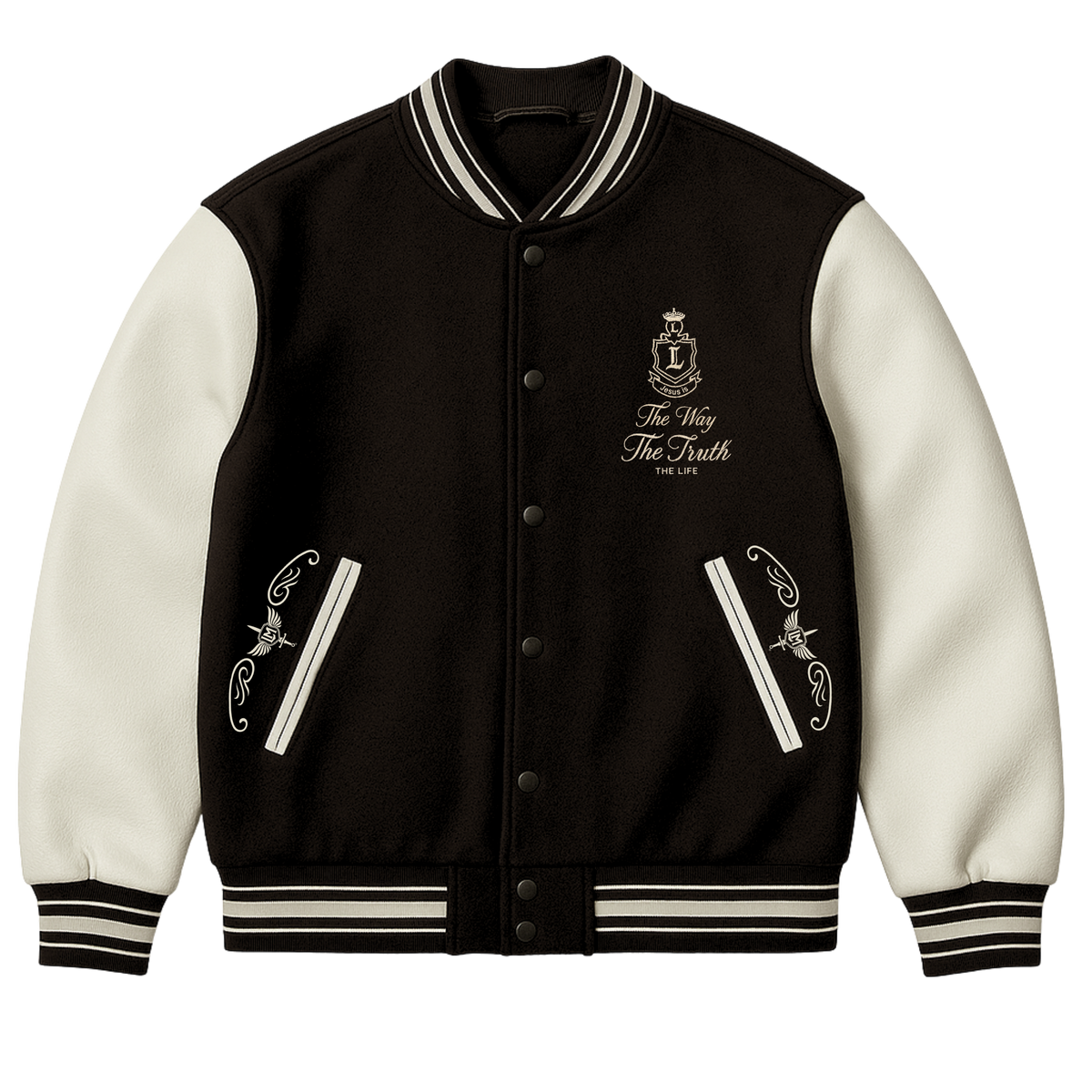 The Way The Truth Varsity Jacket