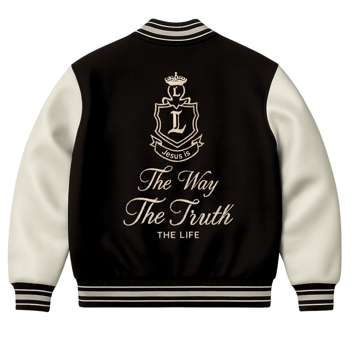 The Way The Truth Varsity Jacket
