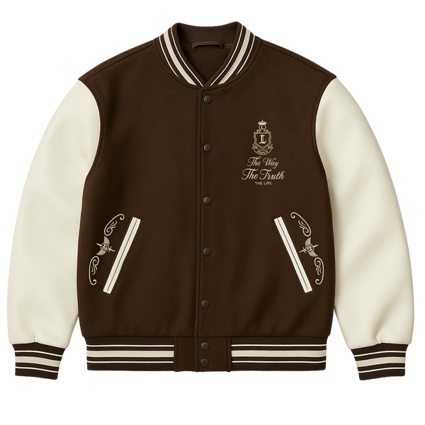 The Way The Truth Varsity Jacket