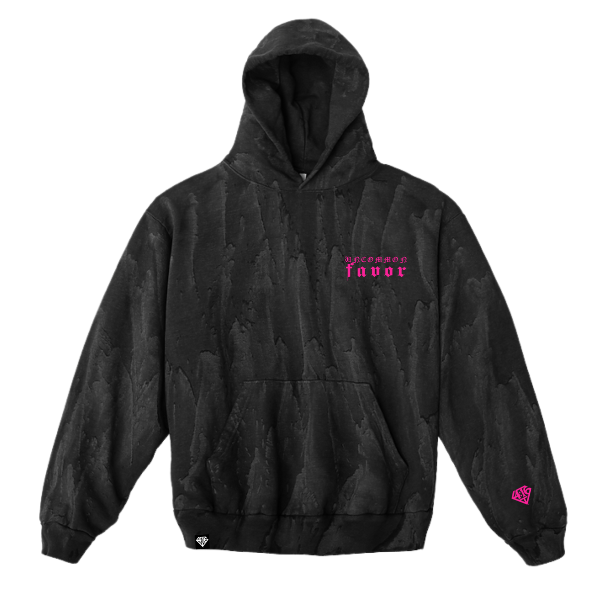 4:16 Uncommon Favor Drip Dye Hoodie