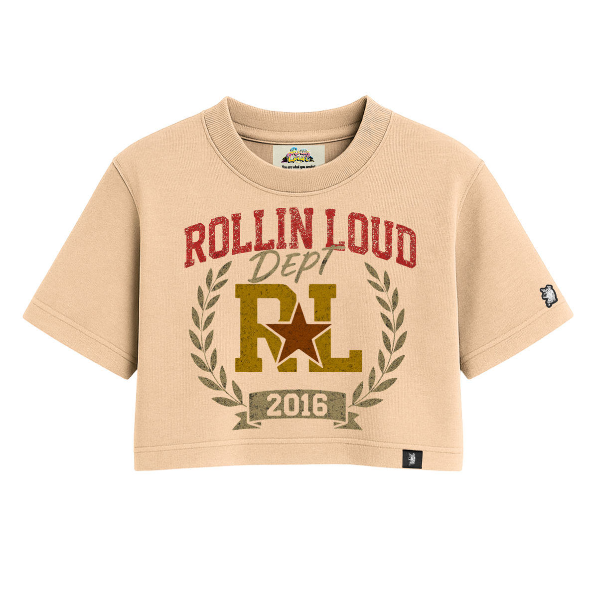 RL Crest - Women's Crop Tee