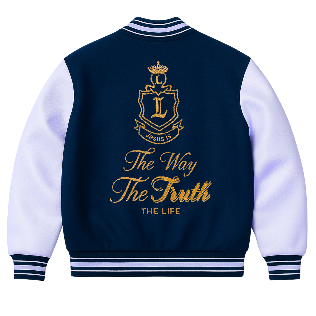 The Way The Truth Varsity Jacket