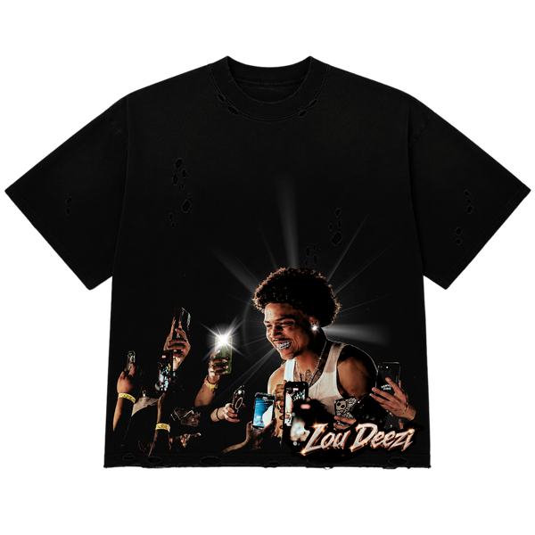 Lou Deezi Fan Flash Photo Tee