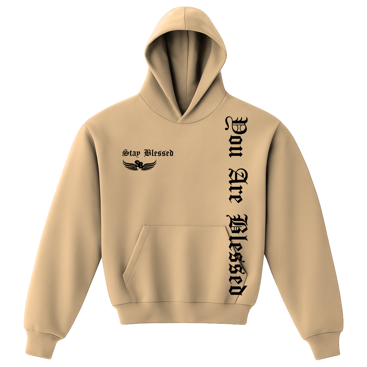 Stay Blessed - You Are Blessed Garment Dyed Hoodie