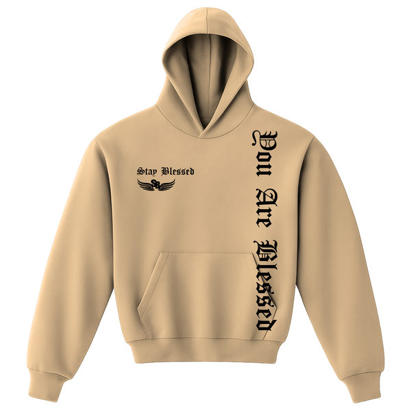 Stay Blessed - You Are Blessed Garment Dyed Hoodie