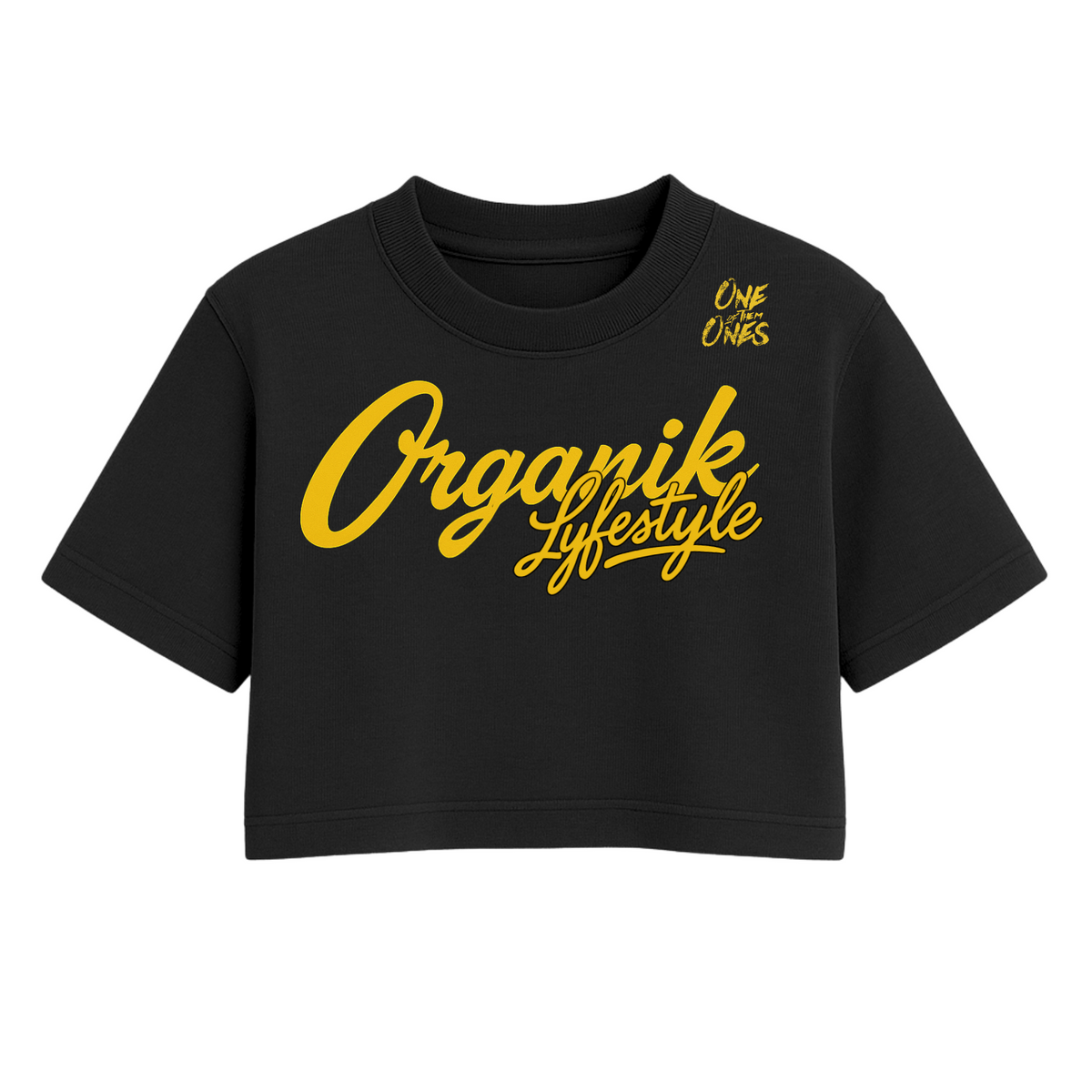 Organik Lyfestyle - Women's Crop Tee