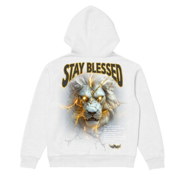 Stay Blessed King Of The Jungle Hoodie Black