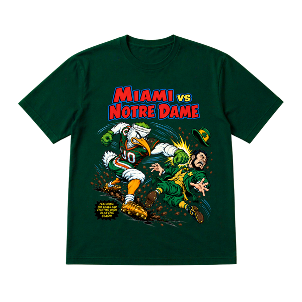Miami vs Notre Dame Tee