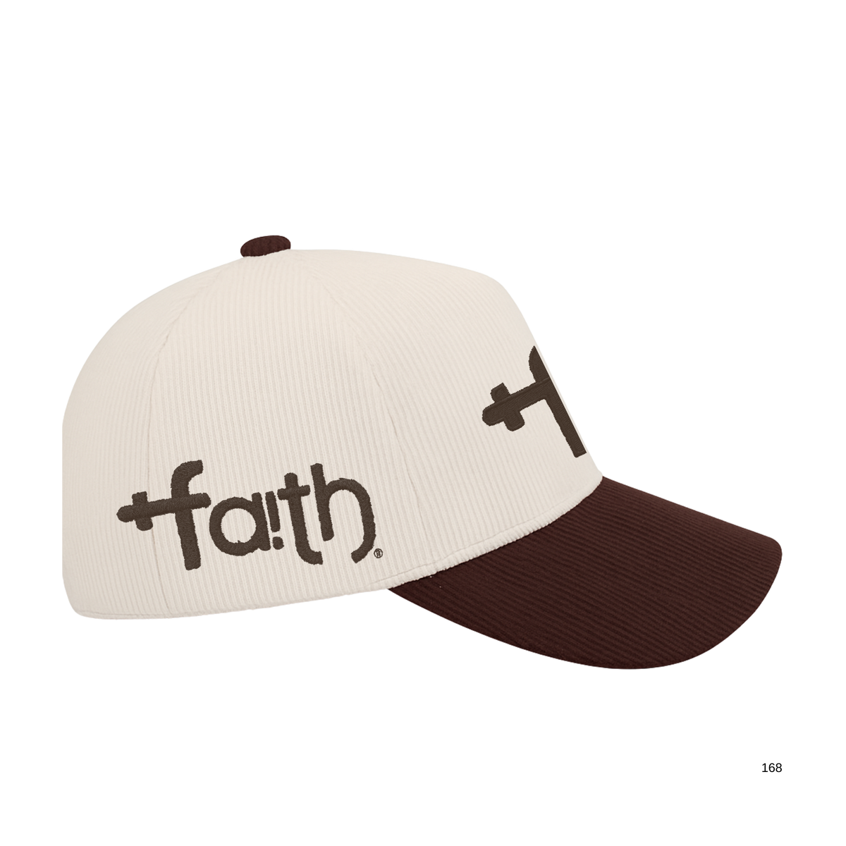 Faith Corduroy Trucker Cap