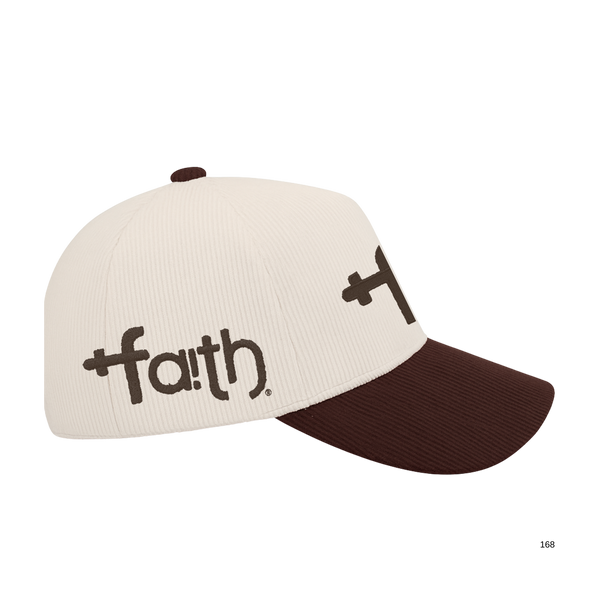 Faith Corduroy Trucker Cap