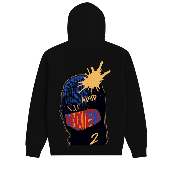 Blue Mask Hoodie
