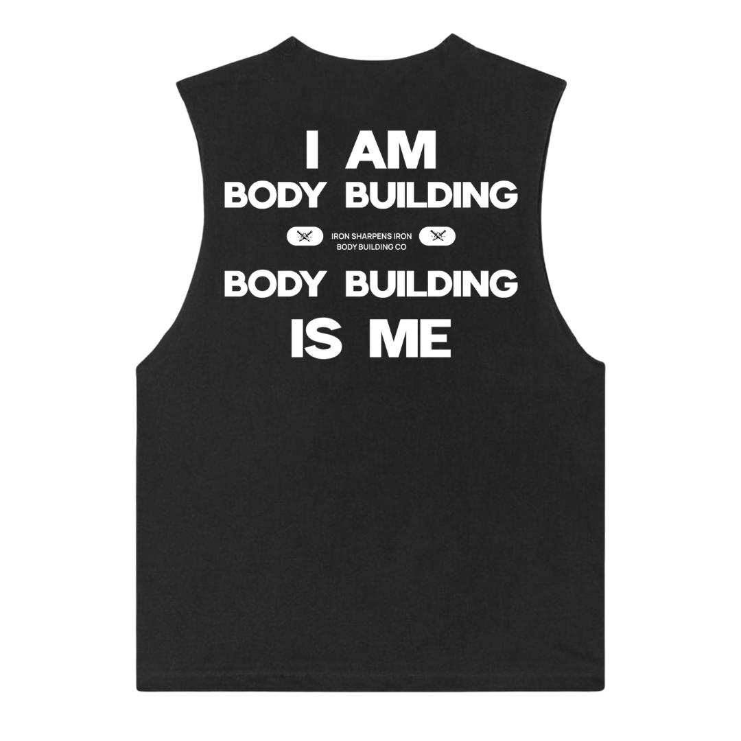 I Am Body Building Lightweight Cut Off