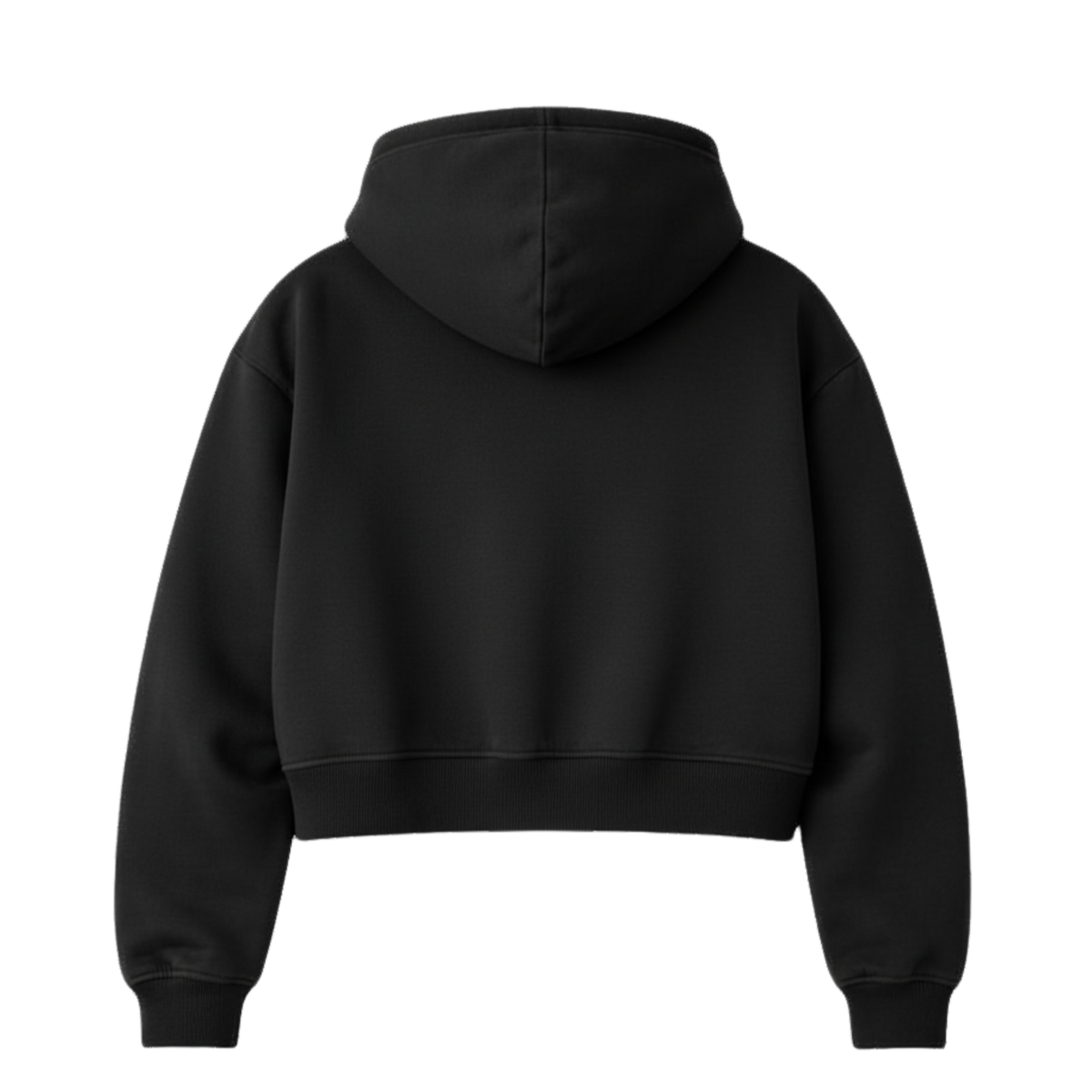 Women's Crop Zip Hoodie