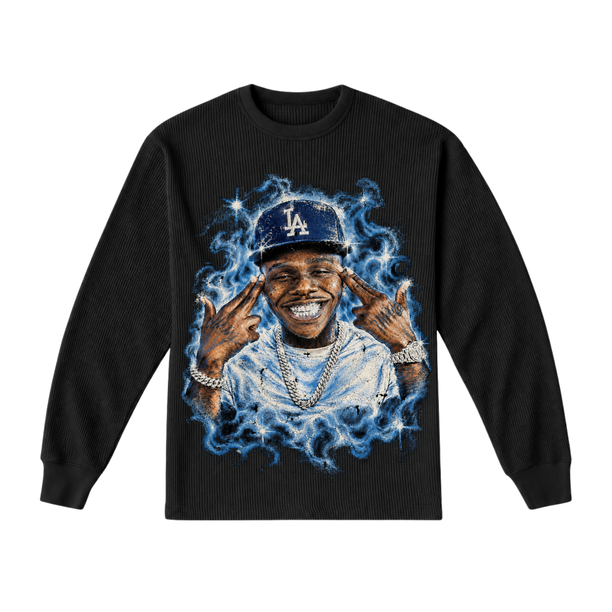 DaBaby LA Cap Tour Thermal Long Sleeve