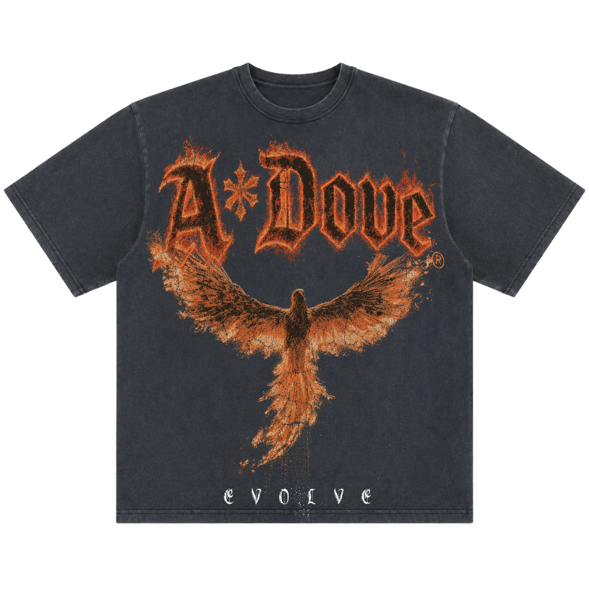 Rose From The Ashes Sun Dyed T-Shirt