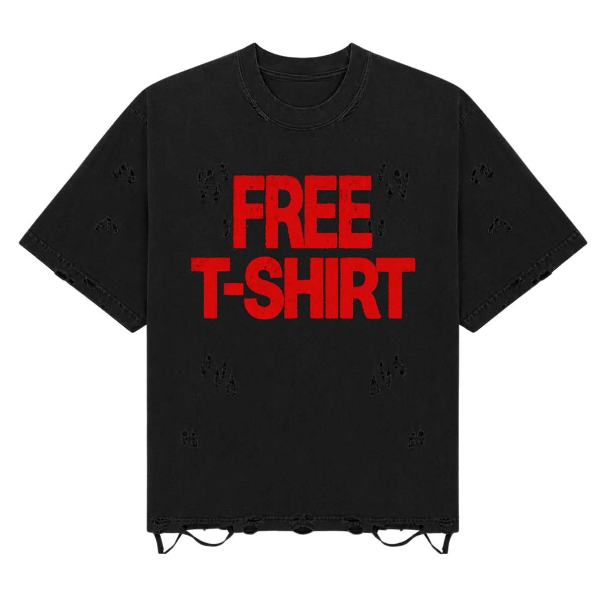 Free T-Shirt Distressed