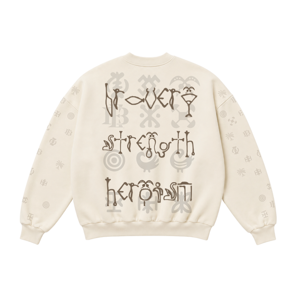 Courage Plush Crewneck
