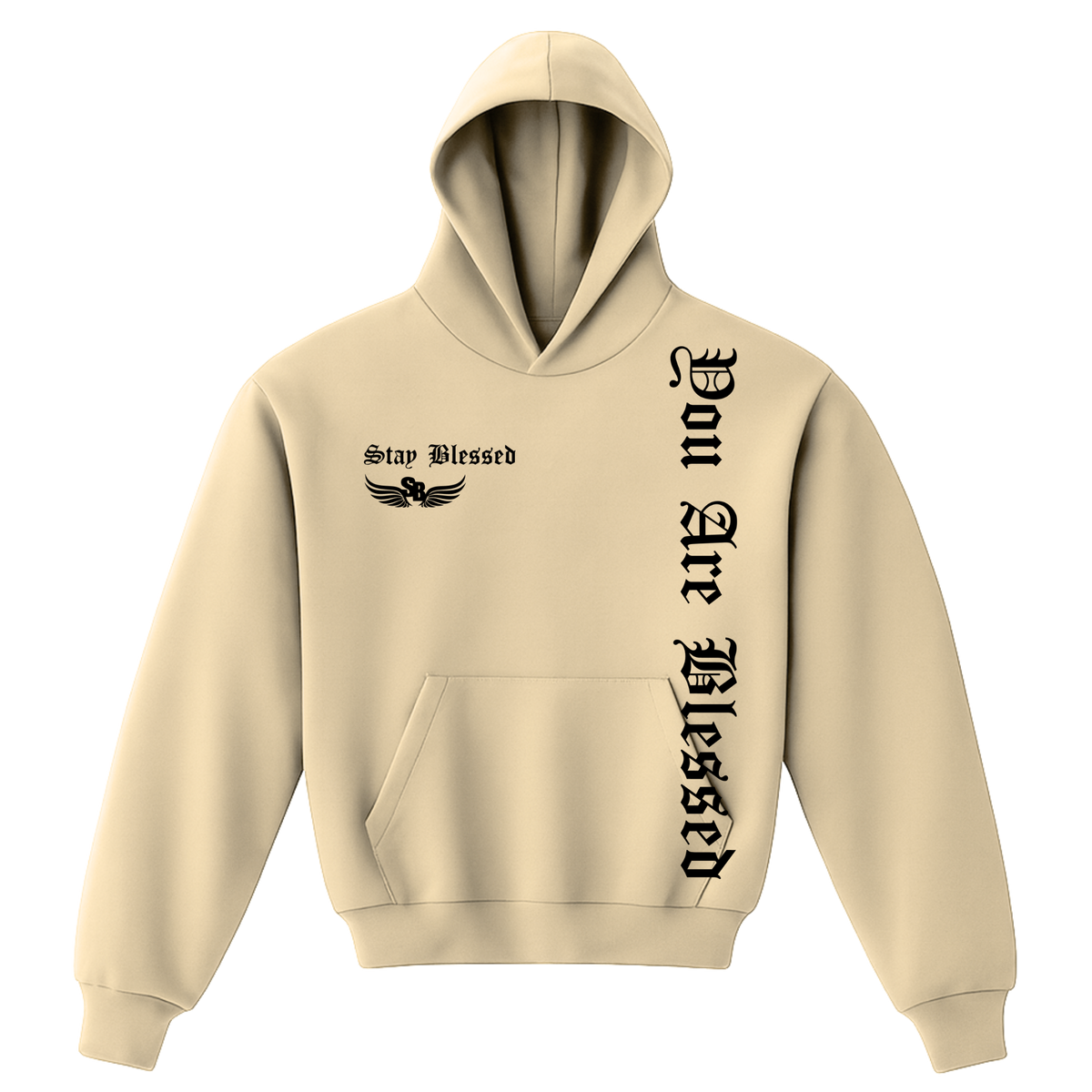Stay Blessed - You Are Blessed Garment Dyed Hoodie