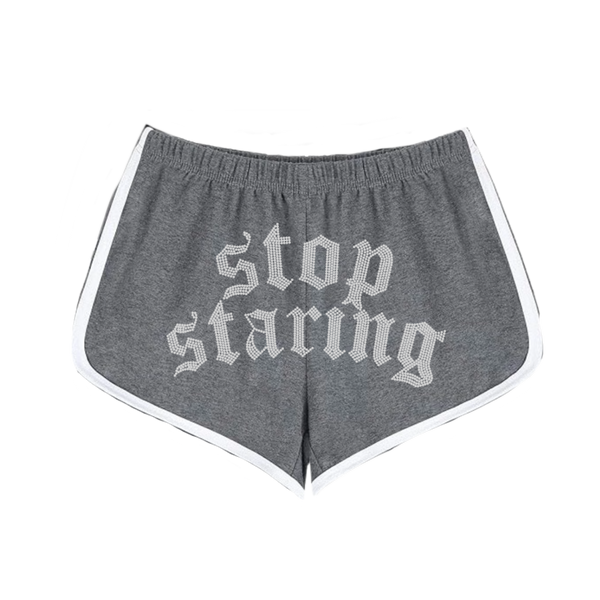Stop Staring - Women's Booty Shorts