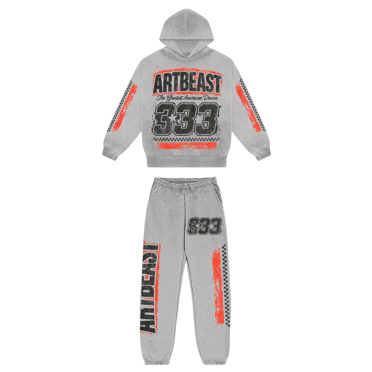 ARTBEAST - Greatest American Dream - Garment Dyed Hoodie Set