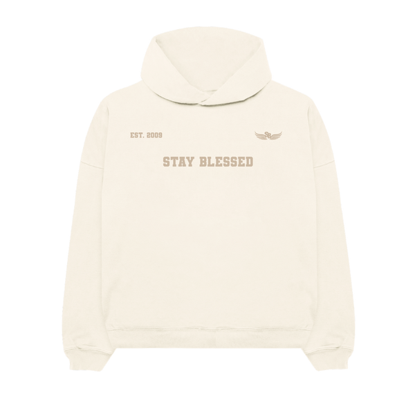 Stay Blessed Collectors Edition - University Tri Print Hoodie
