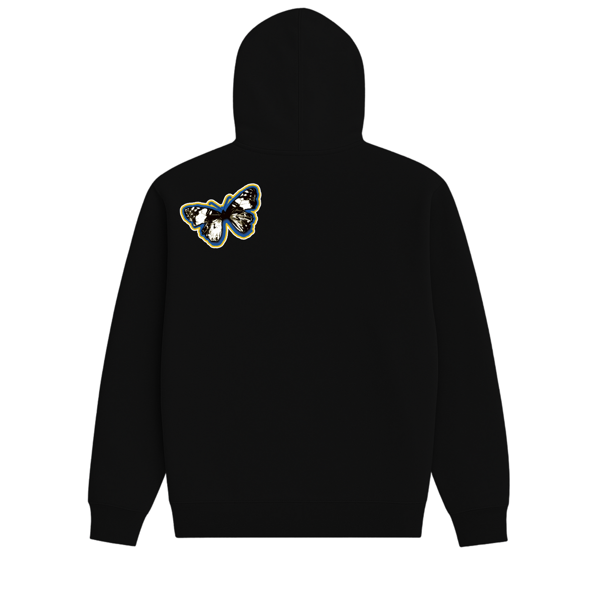 Multi Butterfly Terry Hoodie
