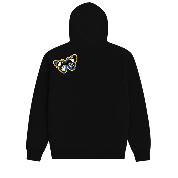 Multi Butterfly Terry Hoodie