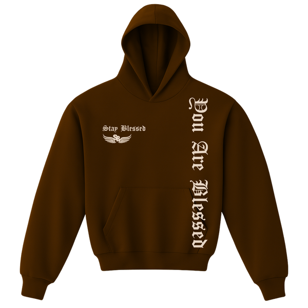 Stay Blessed - You Are Blessed Garment Dyed Hoodie