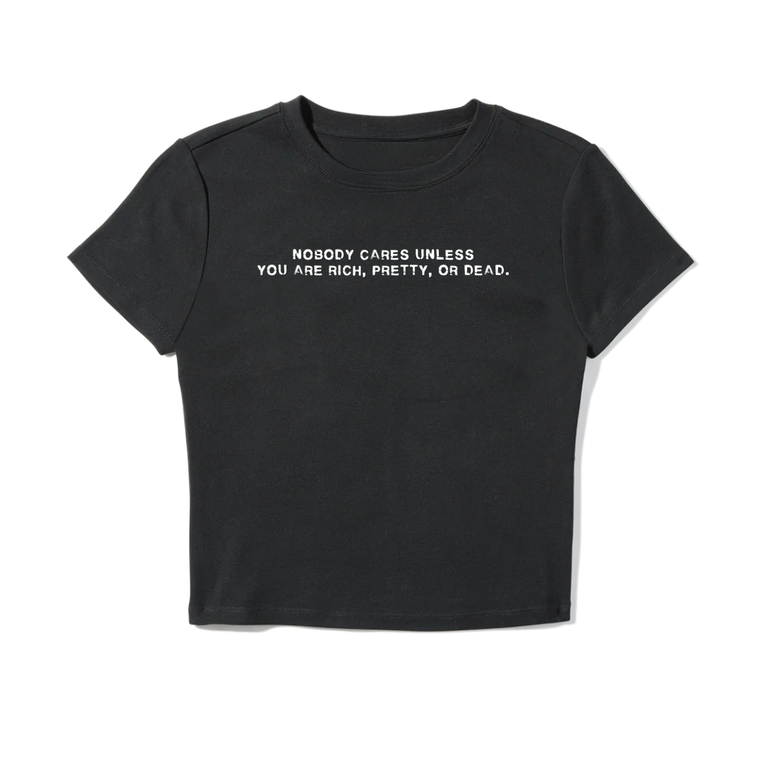 Nobody Cares Baby Tee