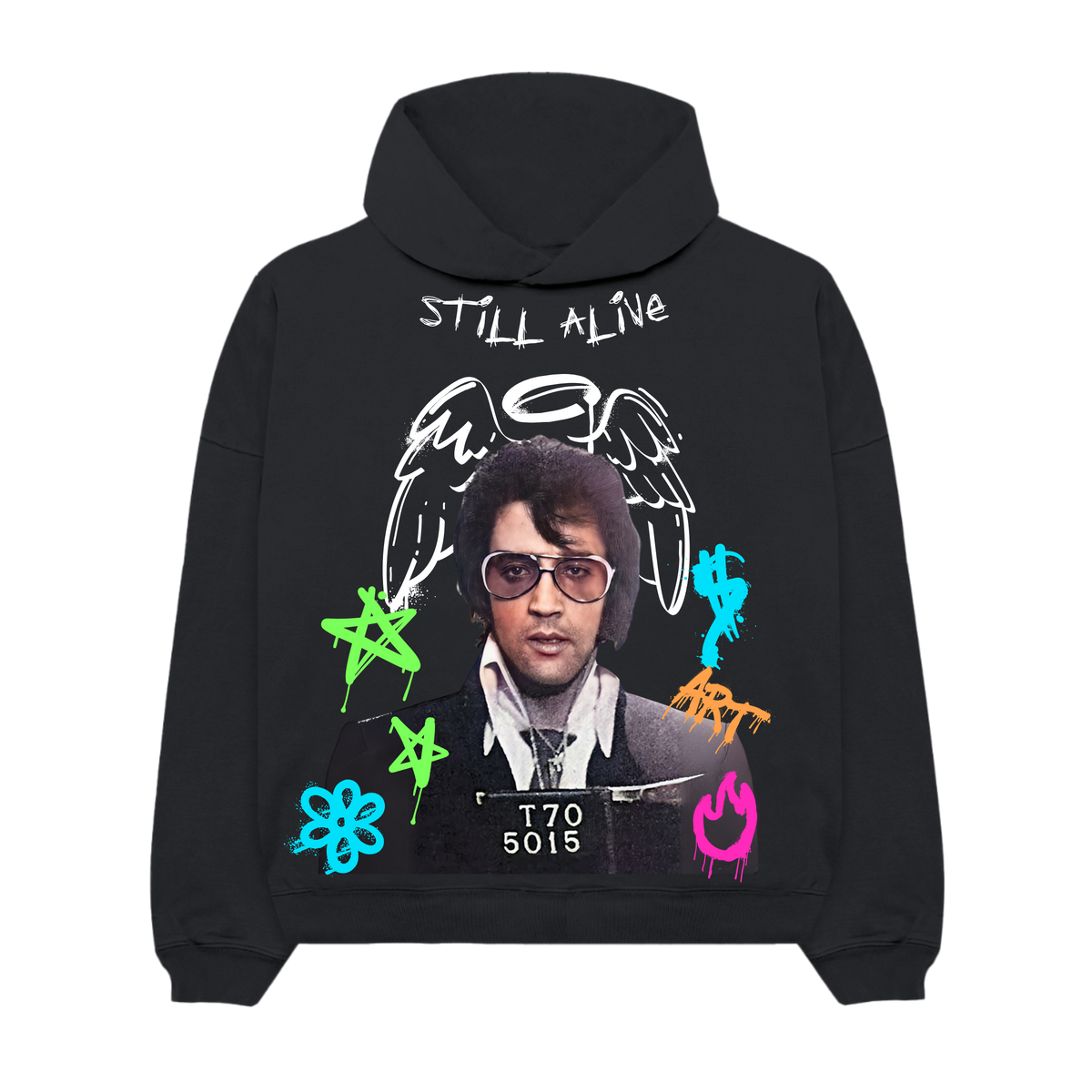 Still Alive - Elvis Ultra Luxury Heavy Hoodie