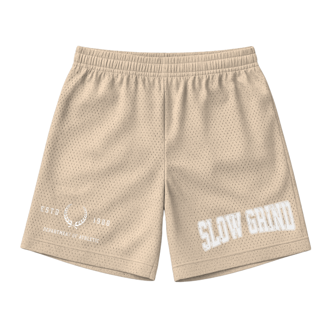 Slow Grind - Department Of Athletics - Mesh Shorts