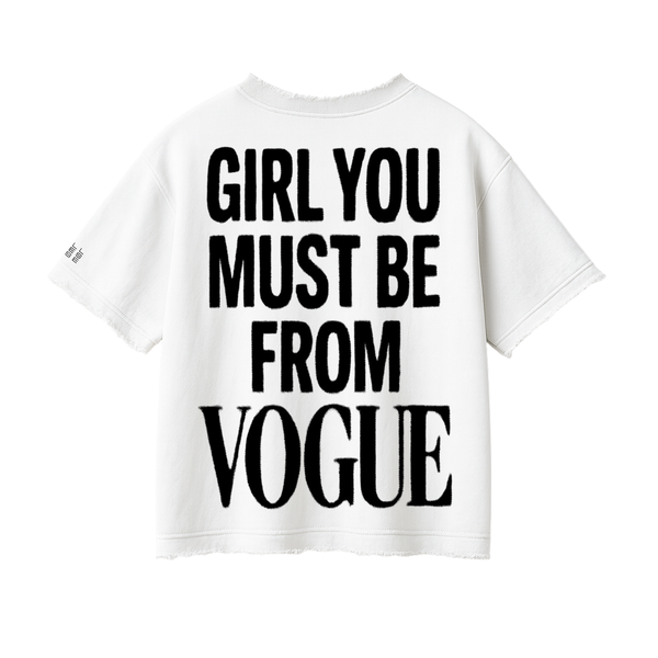 VOGUE Distressed Tee