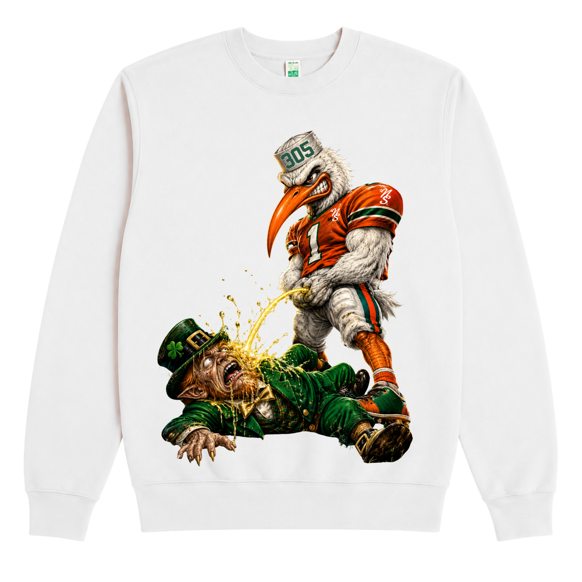 Rain On The Irish Crewneck