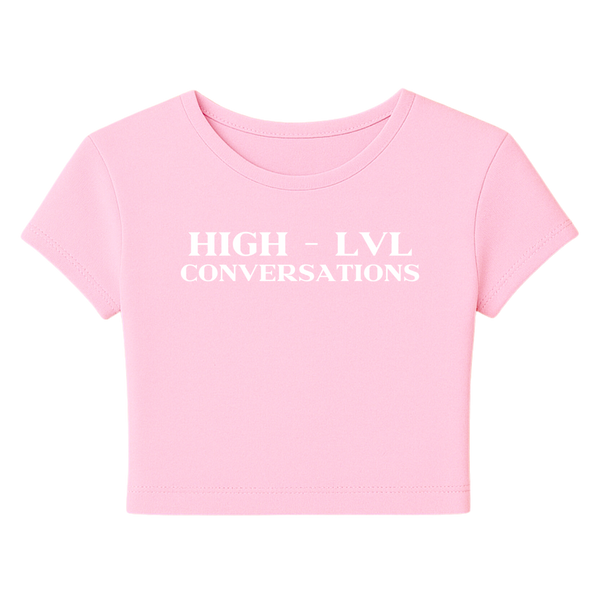 High LVL Conversations - Baby Tee