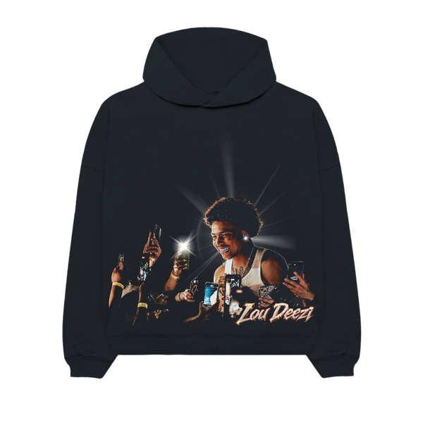 Lou Deezi Flash Photo Pullover Hoodie