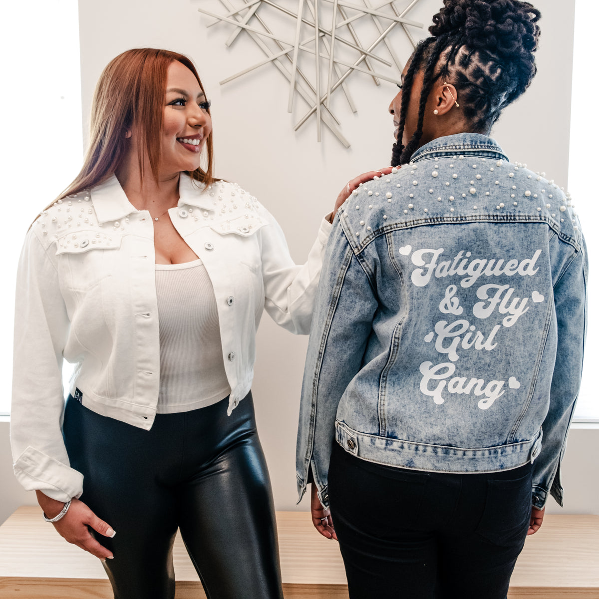 Fatigued & Fly Girl Gang Denim Jacket