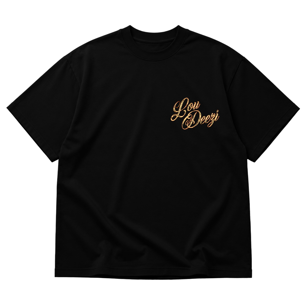 Lou Deezi Stars Wordmark Tee