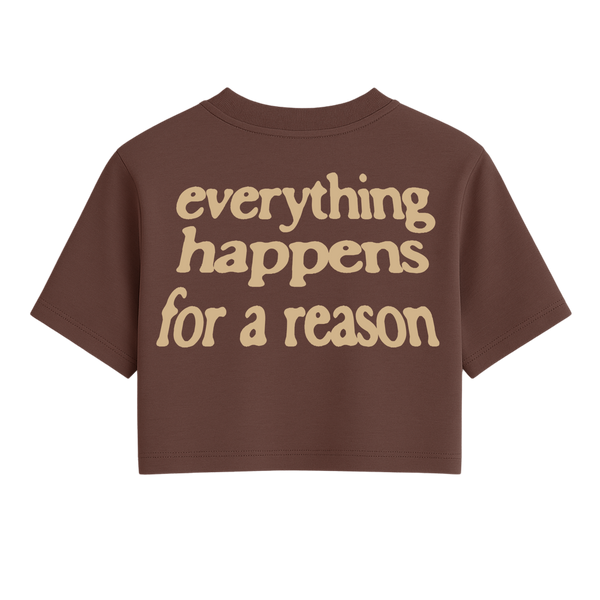 The Care Club Self Care Crop Tee