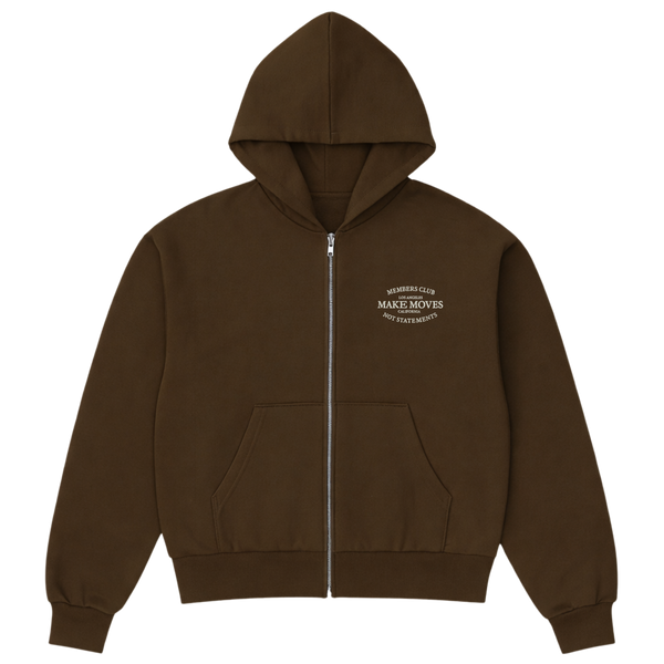 Members Club Zip Hoodie