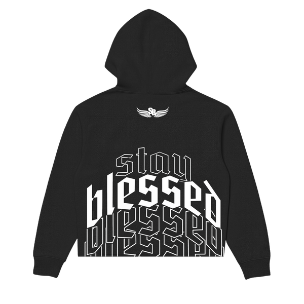 University Crop Hoodie