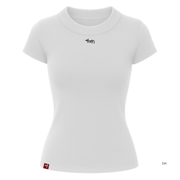 Faith - Women's Mock Neck Shirt